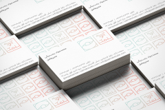 Business Card Grid Mockup Vol.3 by Anthony Boyd Graphics